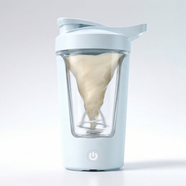 SnapGym Powershake with a dark background