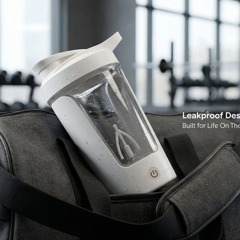 SnapGym™ PowerShake Electric Protein Shaker Bottle | USB Rechargeable Blender