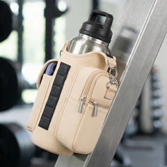 SnapGym™ MagLock Magnetic Gym Bag | Phone, Bottle & Essentials Holder
