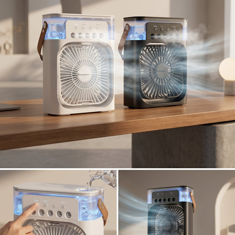 SnapGym™ ArcticFlow Portable Air Cooler