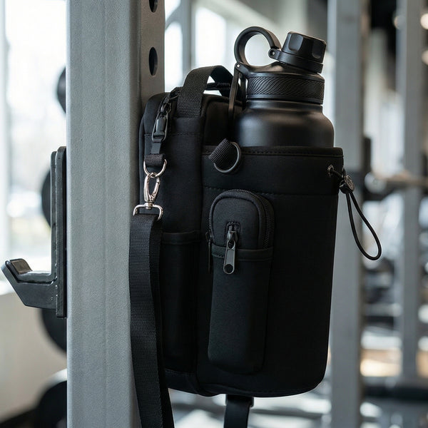 SnapGym™ MagLock Magnetic Gym Bag | Phone, Bottle & Essentials Holder